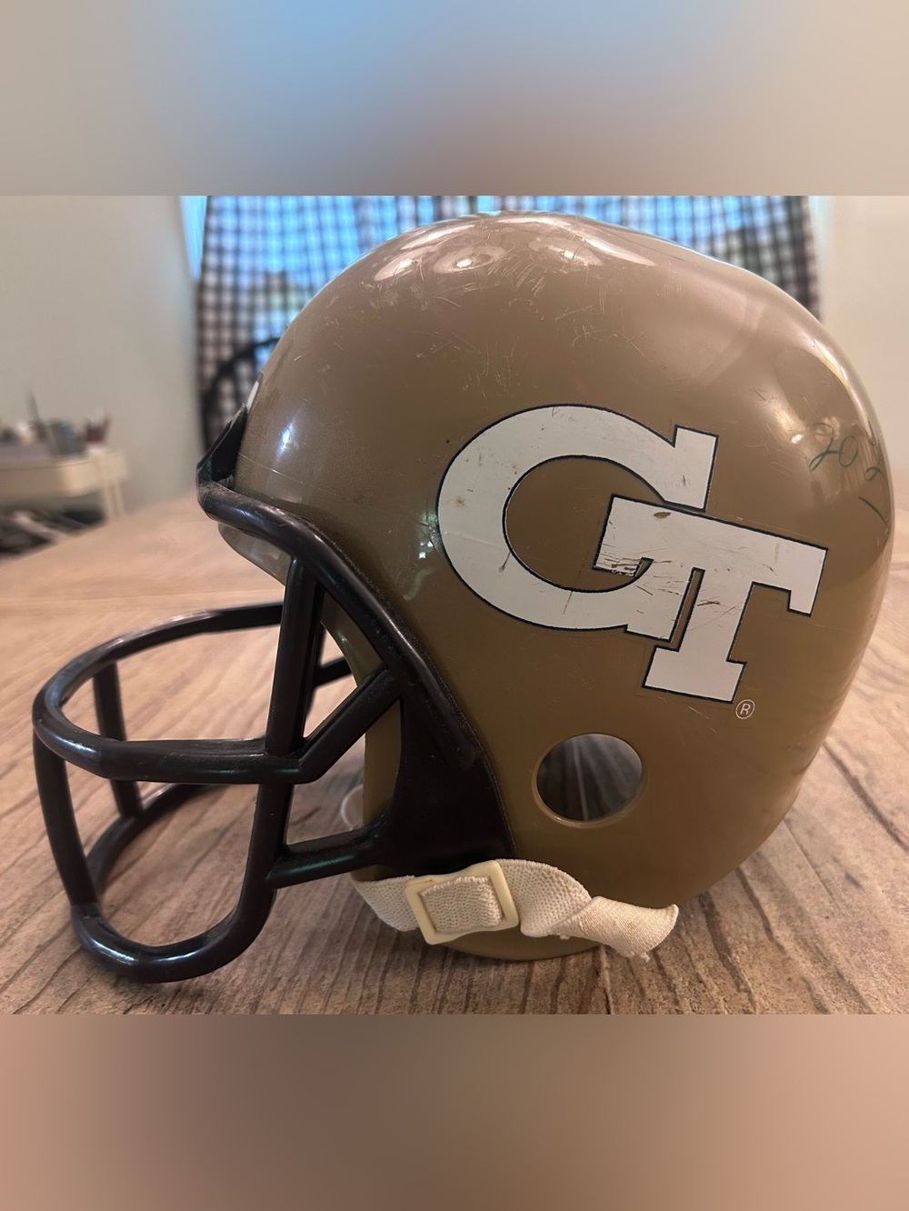 Vintage Georgia Tech Football Helmet